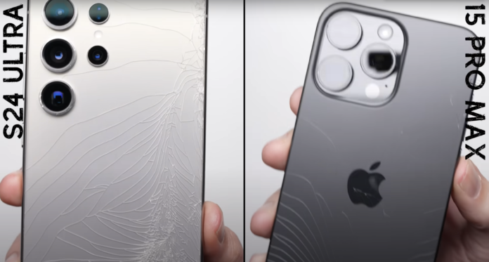 iPhone 15 Pro Max is more durable than the Galaxy S24 Ultra in Drop Tests